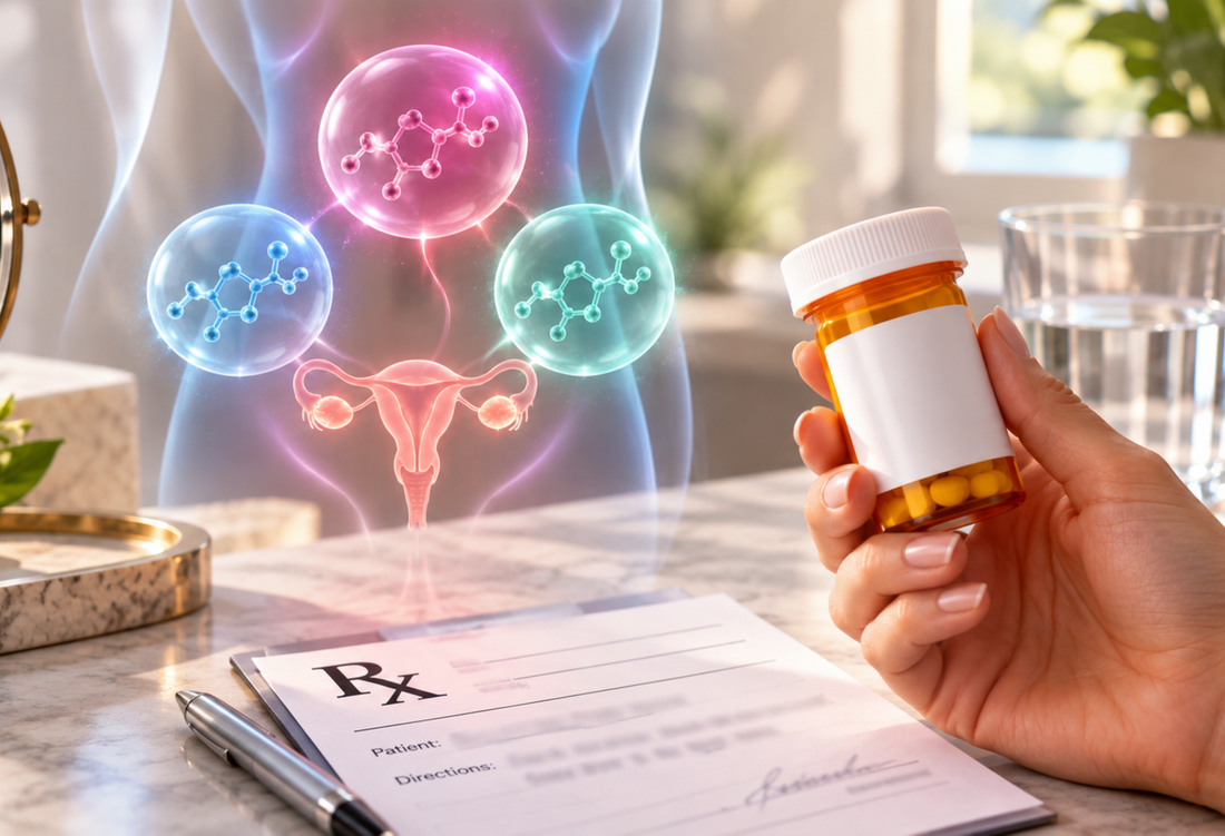 Your Body Made Three Estrogens. Your Prescription Replaces One.