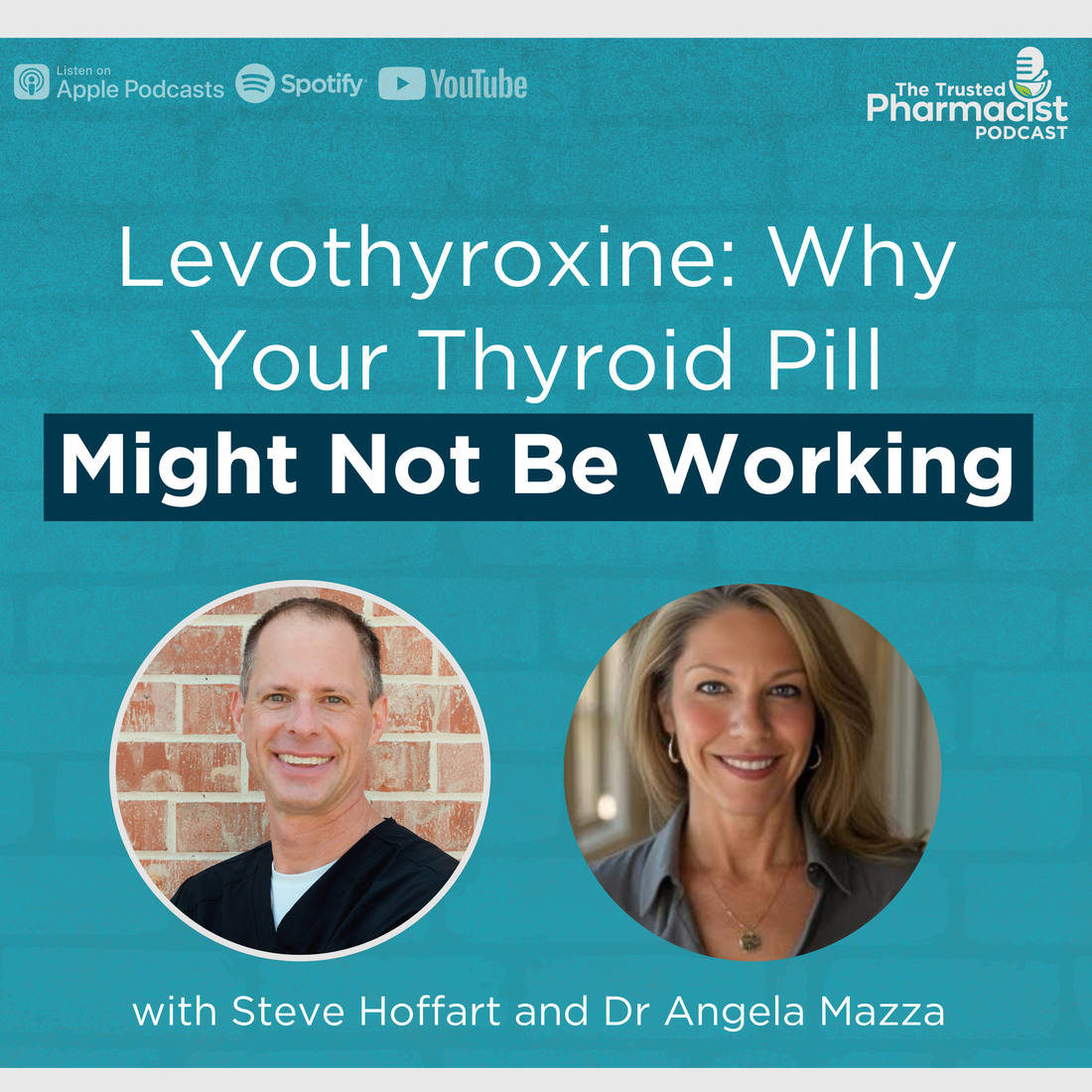 Levothyroxine: Why Your Thyroid Pill Might Not Be Working w/ Dr Angela Mazza