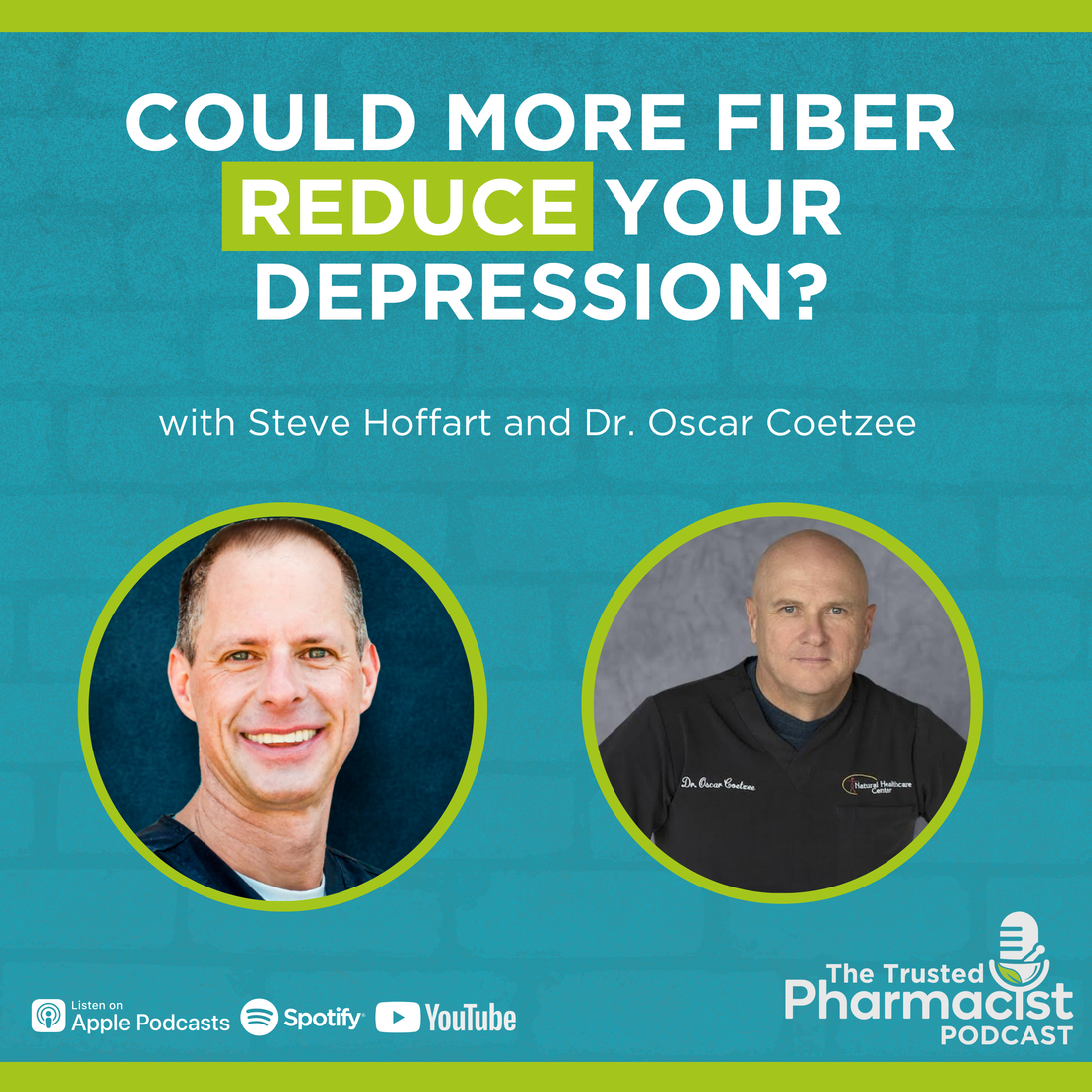 The Fiber–Depression Connection No One Talks About w/ Dr. Oscar Coetzee (Part 2)