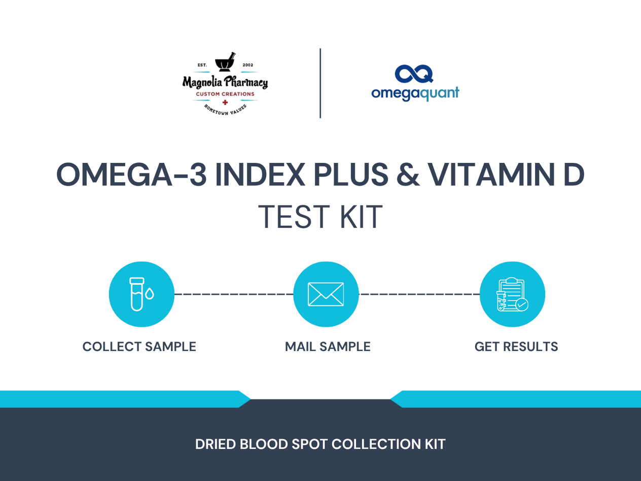 Omega-3 Index Plus & Vitamin D Test Kit