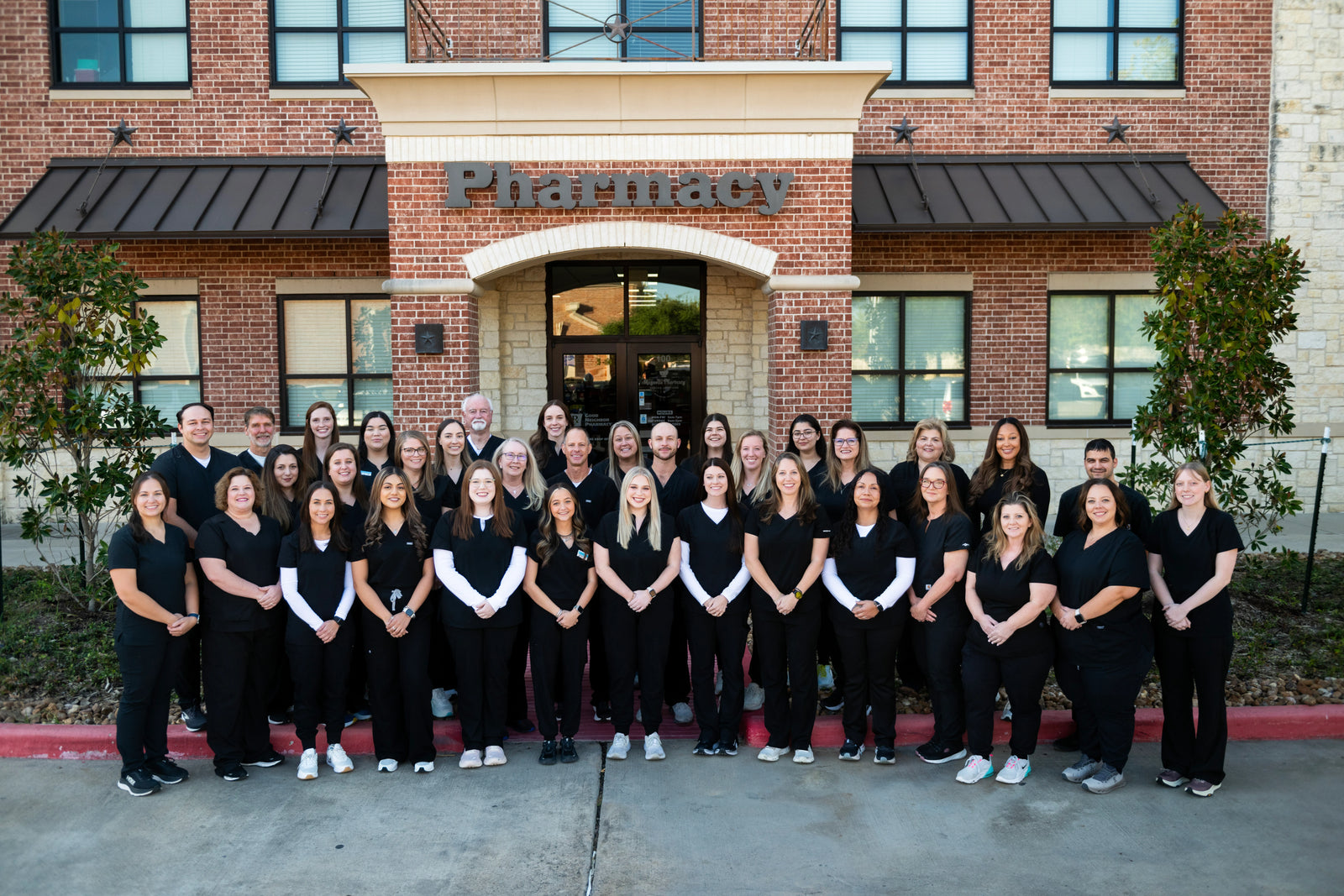 Pharmacists, technicians, and compounders — all under one roof in Magnolia, Texas.