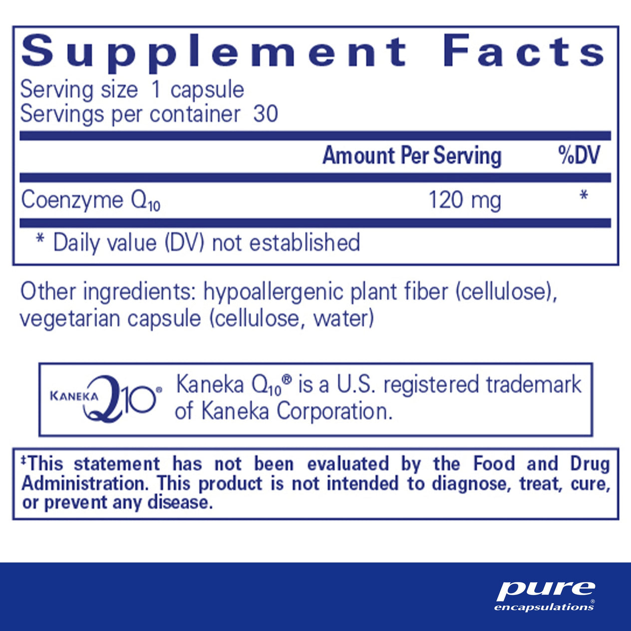 CoQ10 120mg #30