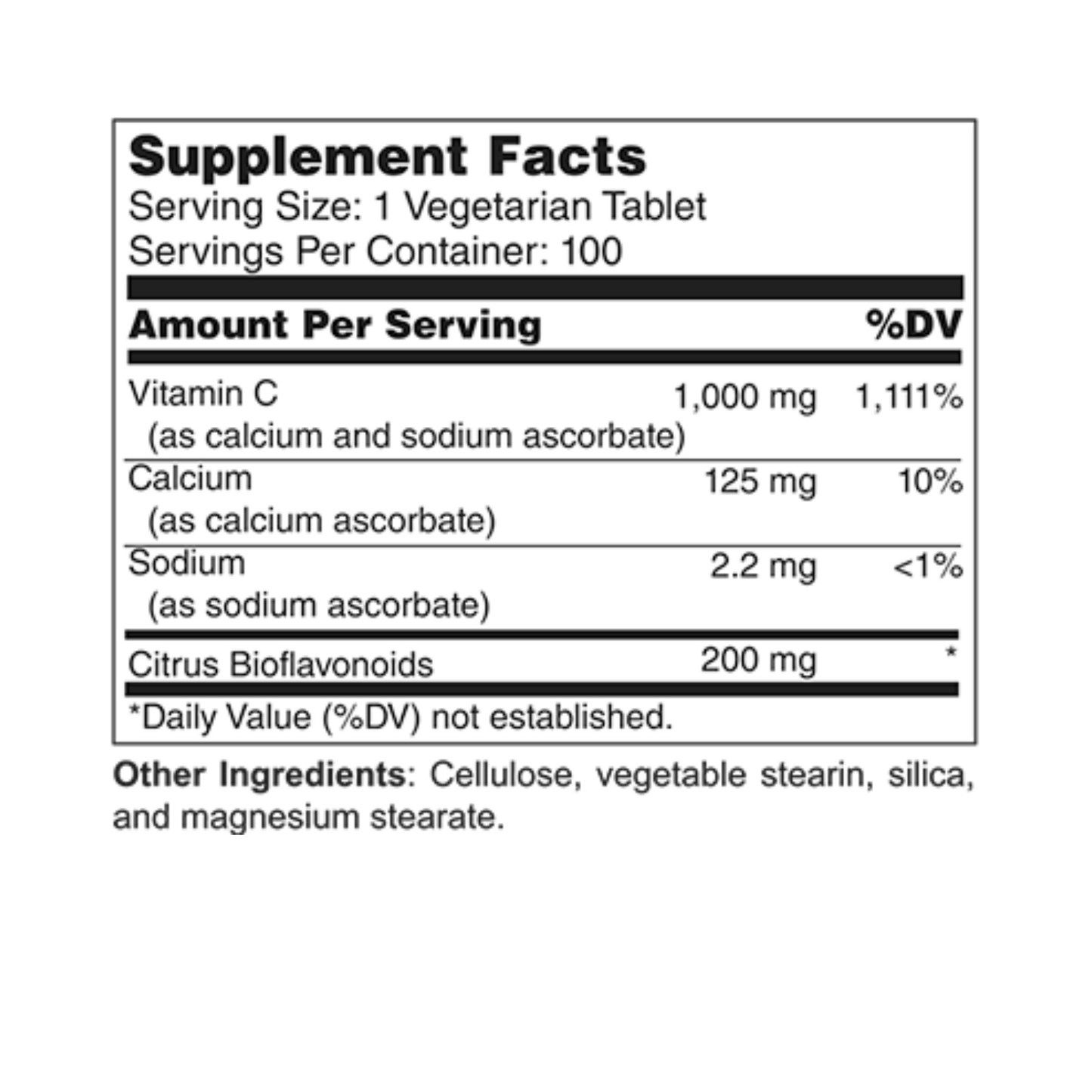 Buffered Vitamin C 1000mg