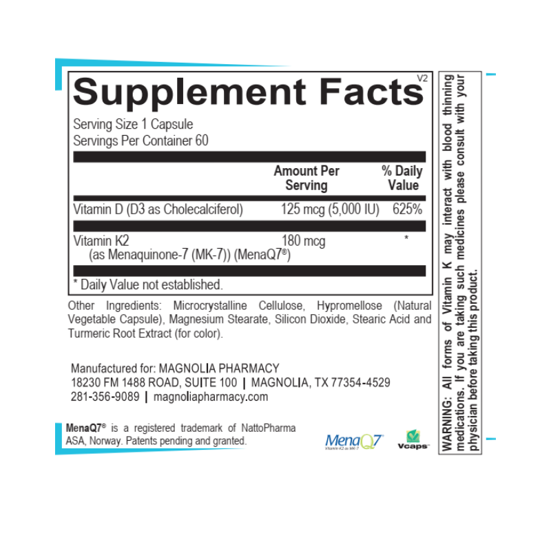 Vitamin D3 5,000IU with K2