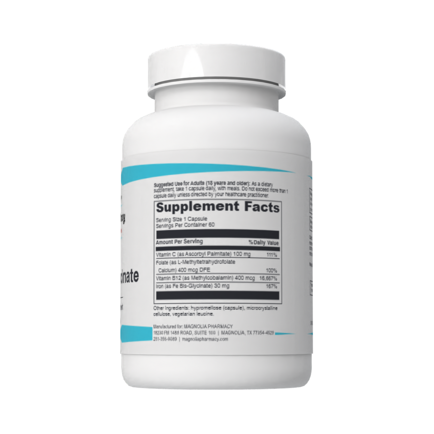 Iron Bis-Glycinate (60)