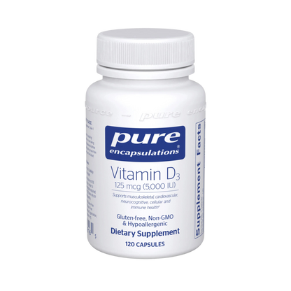 Vitamin D3 125mcg (5,000 IU) #120