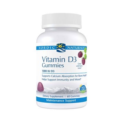 Vitamin D3 Gummies 1000IU #60