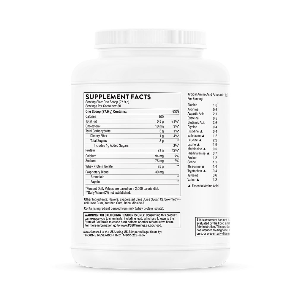 Whey Protein Isolate