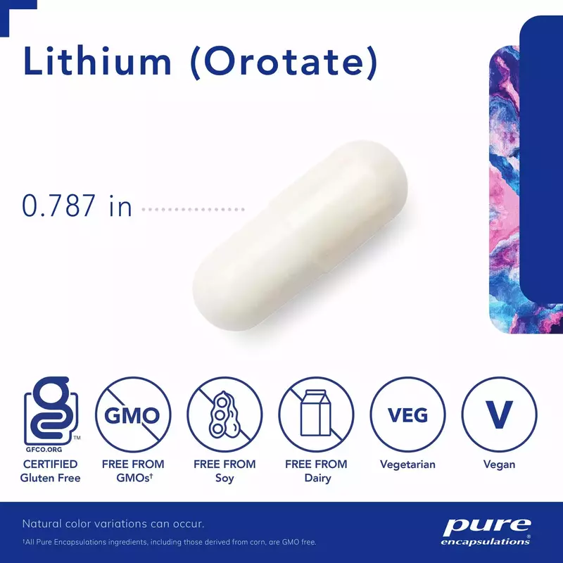 Lithium (orotate) 5mg #90