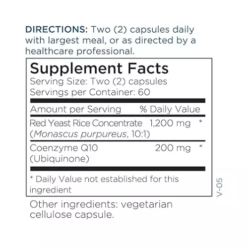 Red Yeast Rice with CoQ10  #120