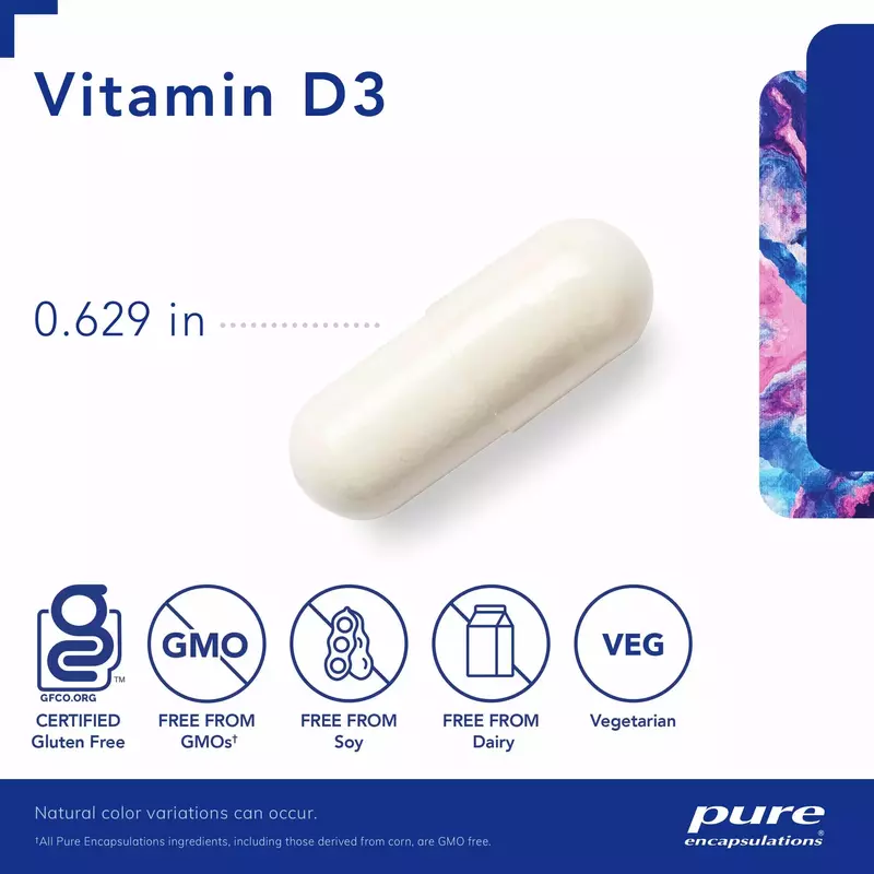 Vitamin D3 125mcg (5,000 IU) #120