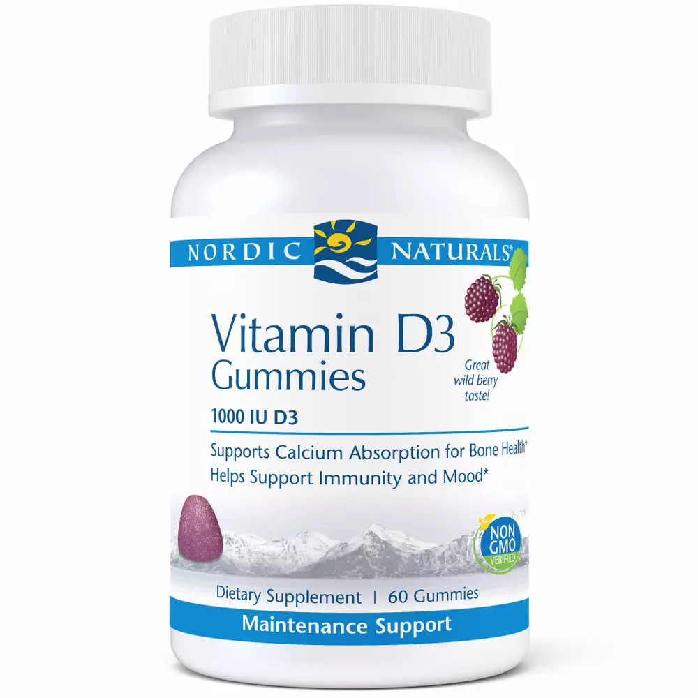 Vitamin D3 Gummies 1000IU #60