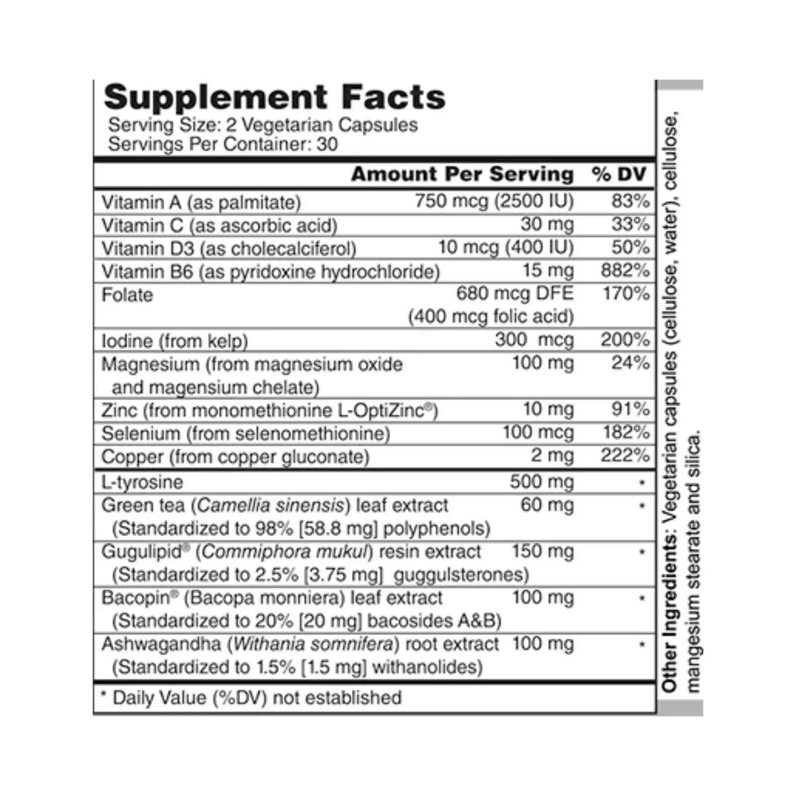 Thyroid Support with Zinc
